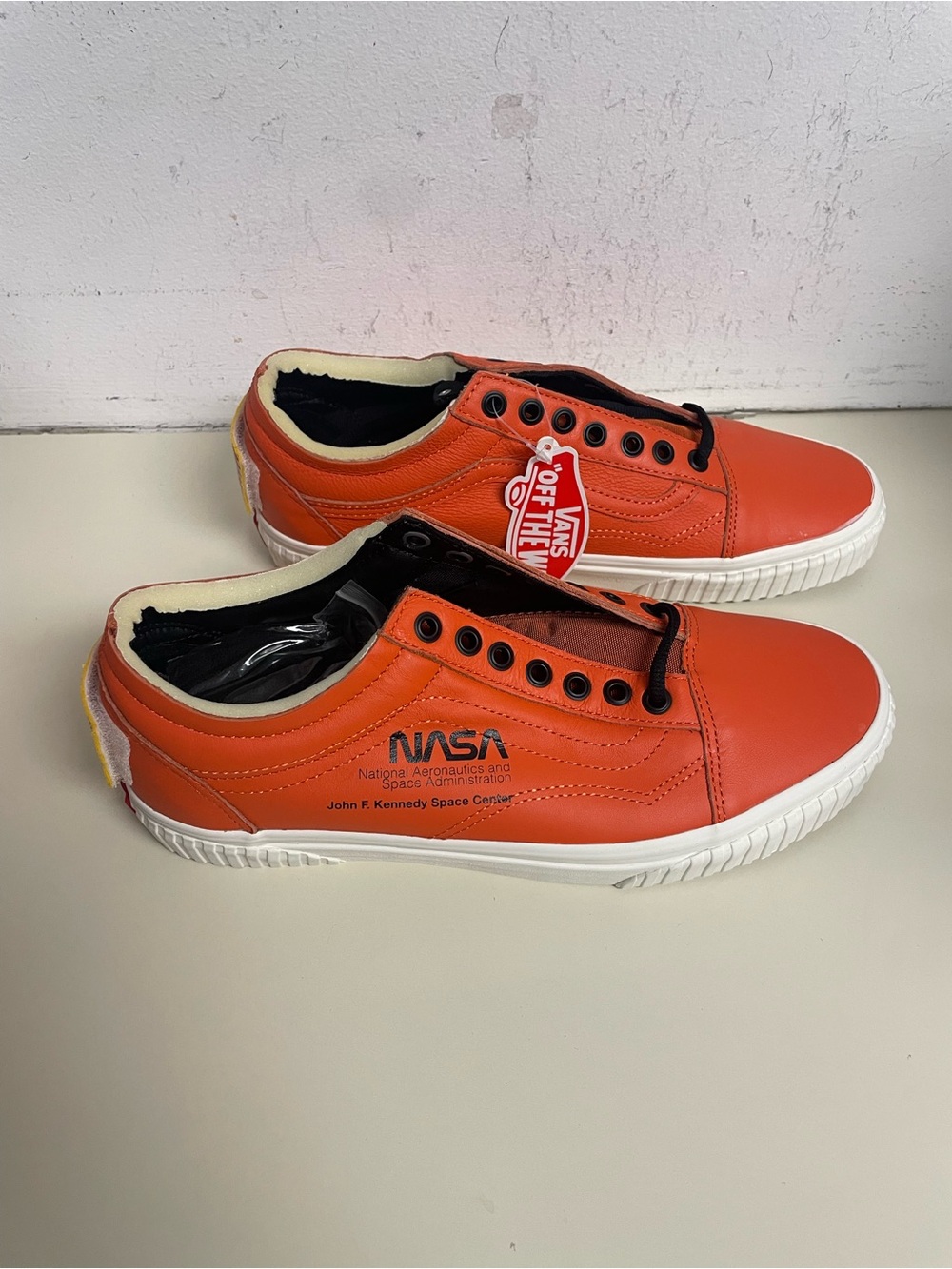 VANS x NASA Old Skool Space Voyager Firecracker Orange Men's Size 9.5